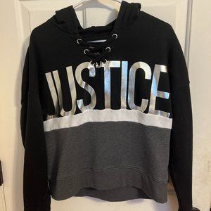 Justice Hooded Sweatshirt  size 18/20